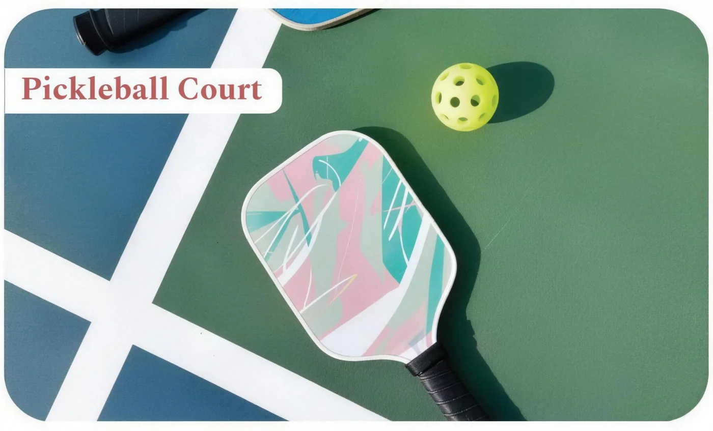 Pickleball court